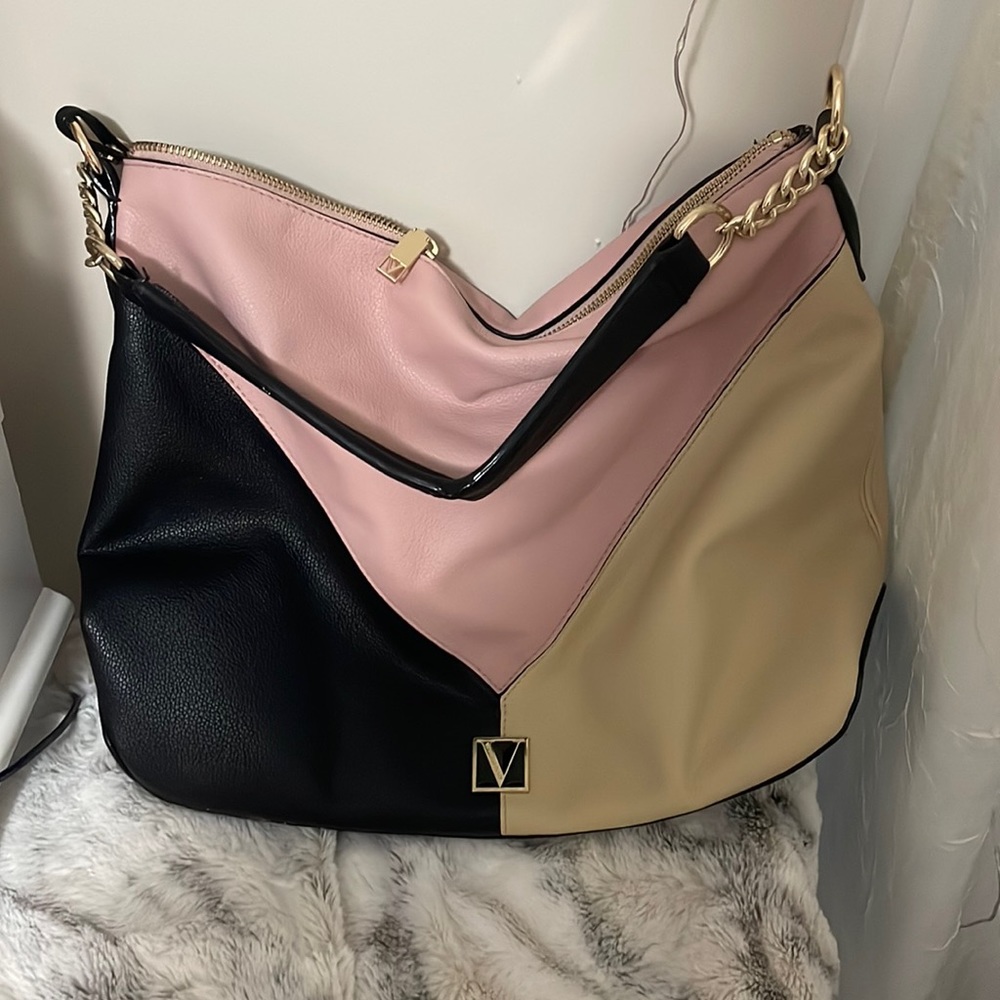Victoria secret color block hobo bag 👛